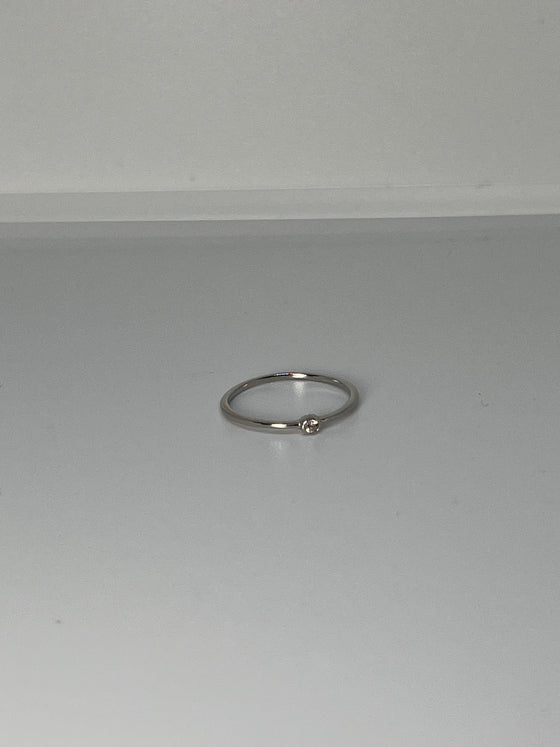 The Silver Dainty Ring