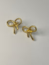 The Gold Bow Earrings