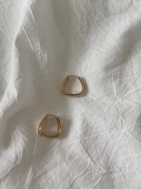 MINIMALIST TRIANGLE HOOP EARRINGS - 14K GOLD FILLED - TallyMINIMALIST TRIANGLE HOOP EARRINGS - 14K GOLD FILLED47335652262194AE901MINIMALIST TRIANGLE HOOP EARRINGS - 14K GOLD FILLED