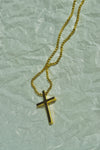 The Classic Cross Necklace - TallyThe Classic Cross Necklace64568095824562CJZBLXLX14950-GoldThe Classic Cross Necklace