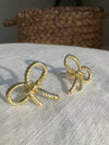 The Gold Bow Earrings - TallyThe Gold Bow EarringsThe Gold Bow Earrings