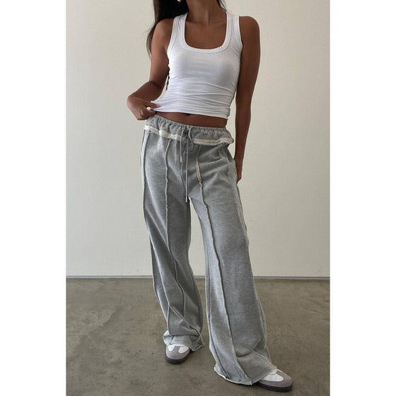 EXPOSED SEAM SWEATPANTS - TallyEXPOSED SEAM SWEATPANTS60324511081522C3998PEXPOSED SEAM SWEATPANTS