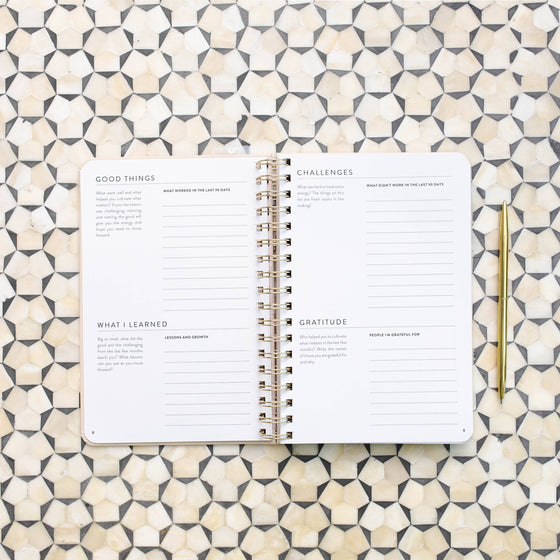 Fresh Start Daily Goal Planner | Natural Linen Spiral - TallyFresh Start Daily Goal Planner | Natural Linen Spiral817461023765Fresh Start Daily Goal Planner | Natural Linen Spiral