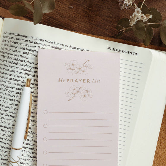 Prayer List Notepad - TallyPrayer List NotepadSV103219Prayer List Notepad