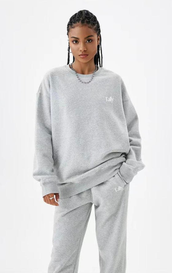 Signature Heather Grey Sweat Set - TallySignature Heather Grey Sweat SetSignature Heather Grey Sweat Set