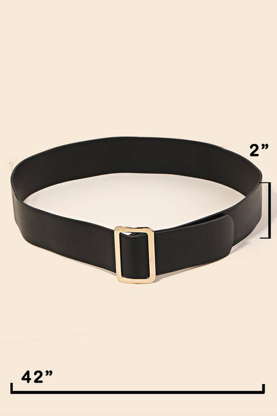 Sleek Faux Leather Thin Buckle Belt - TallySleek Faux Leather Thin Buckle BeltMML6026Sleek Faux Leather Thin Buckle Belt