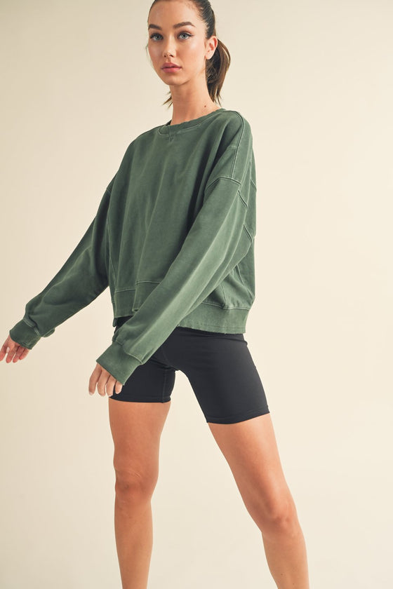 The Evergreen Crewneck Sweatshirt - TallyThe Evergreen Crewneck SweatshirtTP7500-SAGEThe Evergreen Crewneck Sweatshirt