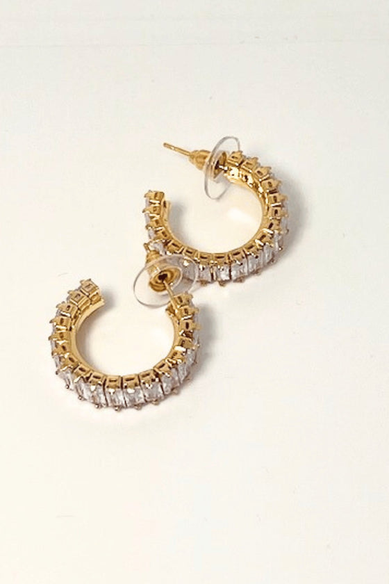 The Gold Shine Hoops - TallyThe Gold Shine HoopsThe Gold Shine Hoops