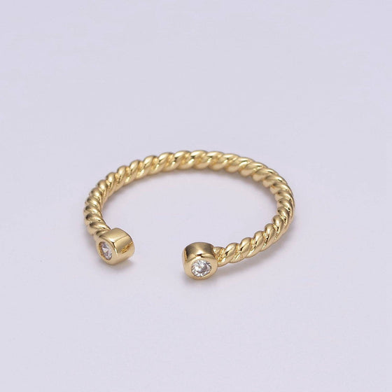 THE GOLD TWISTED RING - TallyTHE GOLD TWISTED RING47229752869170U-150THE GOLD TWISTED RING