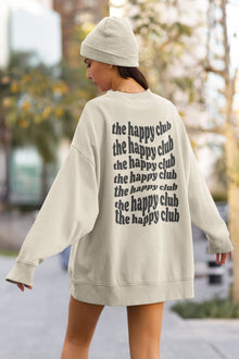  THE HAPPY CLUB CREWNECK - TallyTHE HAPPY CLUB CREWNECK17970782427688185761THE HAPPY CLUB CREWNECK