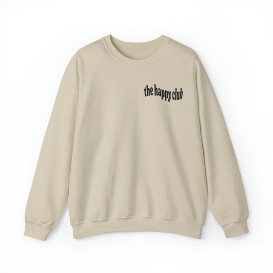 THE HAPPY CLUB CREWNECK - TallyTHE HAPPY CLUB CREWNECK27914892315062768713THE HAPPY CLUB CREWNECK