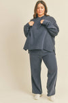 The Plus Navy Sweat Set - TallyThe Plus Navy Sweat SetYPS1128P-NAVYThe Plus Navy Sweat Set